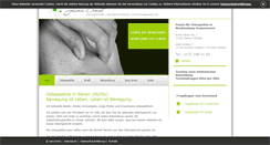 Desktop Screenshot of osteopathie-janaernst.de